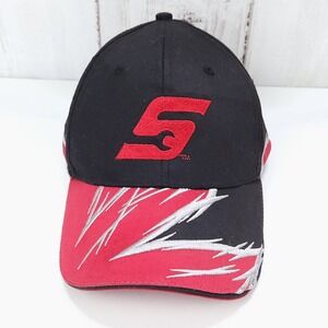 Snap-on Tools Logo Hat Red Black Adjustable Strap Cap K-Products Embroidery